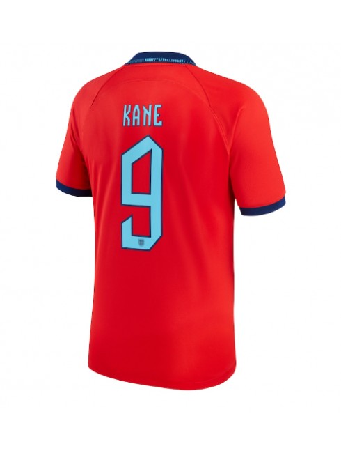 England Harry Kane #9 Replika Borta Kläder VM 2022 Kortärmad